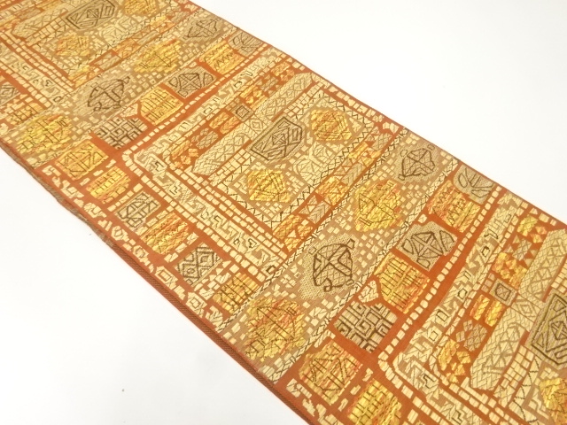 JAPANESE NAGOYA OBI / WOVEN ABSTRACT